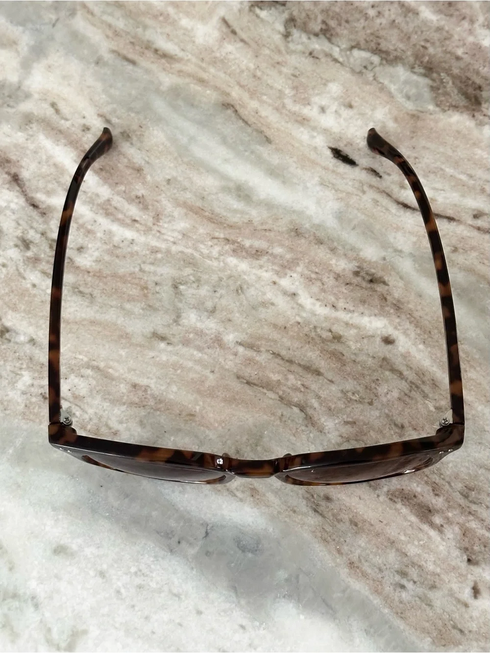 J. Crew Brown Tortoiseshell Classic Square Sunglasses - Preppy